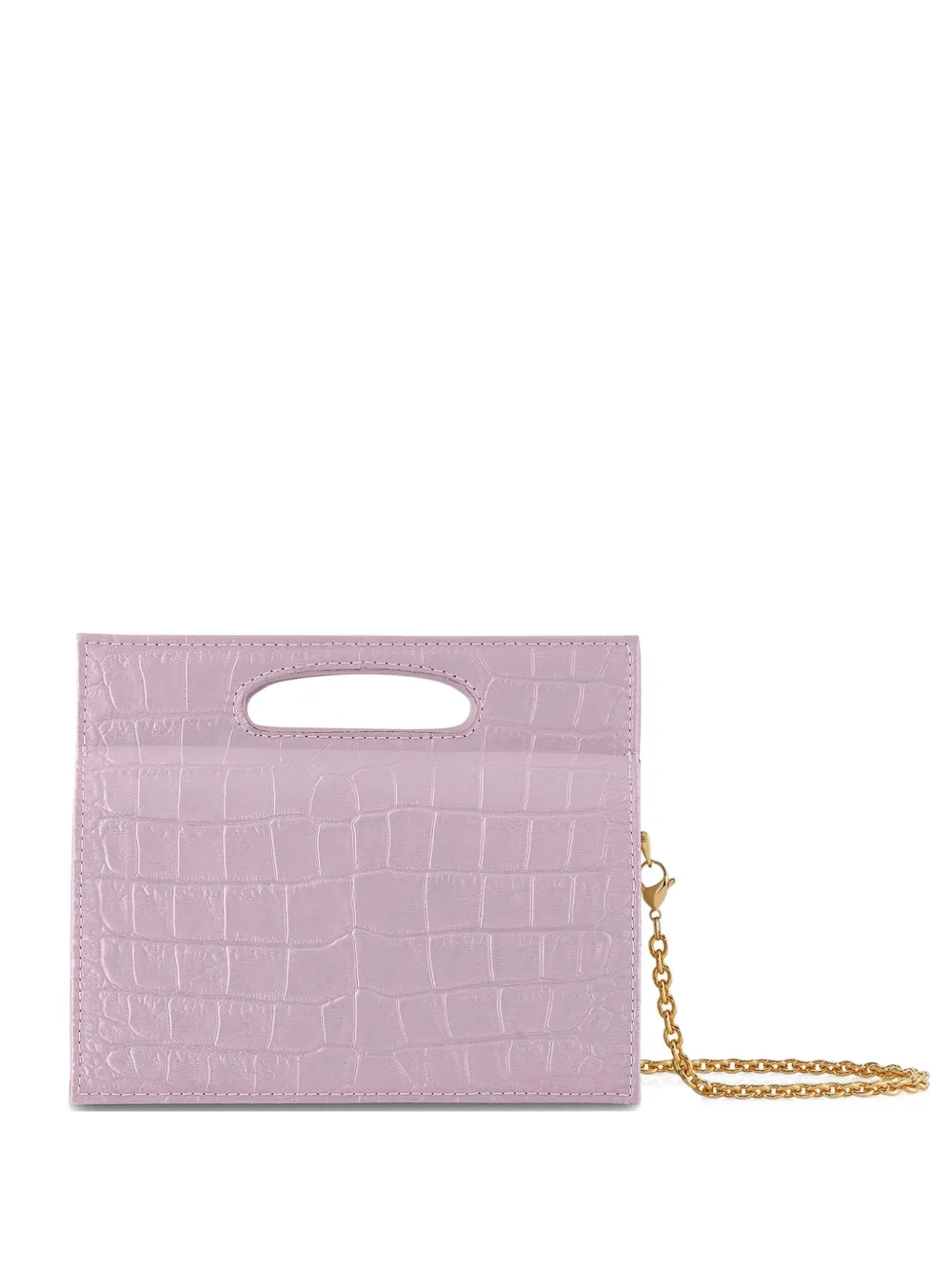 Tyler Ellis mini Stella crocodile-effect tote bag - Rosa