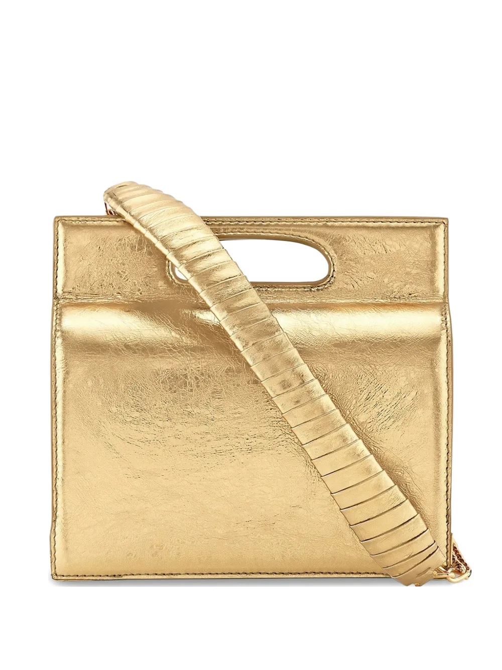 Tyler Ellis tall Stella leather tote bag - Oro