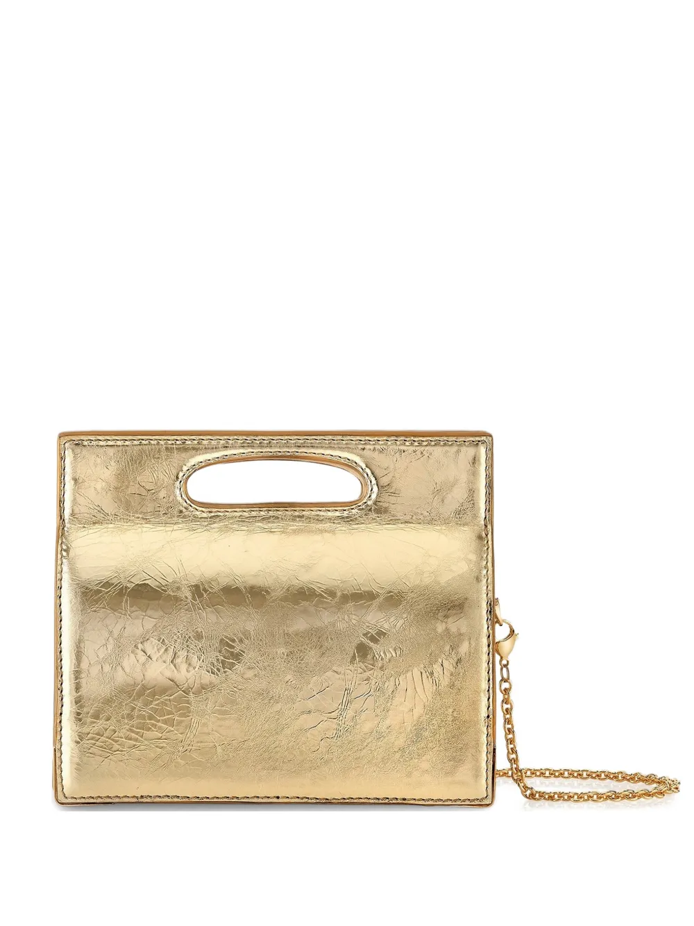 Tyler Ellis tall Stella antiqued-leather tote bag - Oro