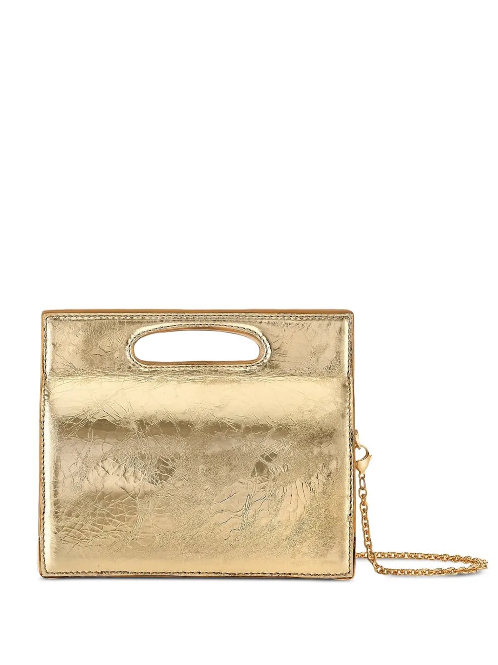 Tyler Ellis tall Stella antiqued-leather tote bag - Oro