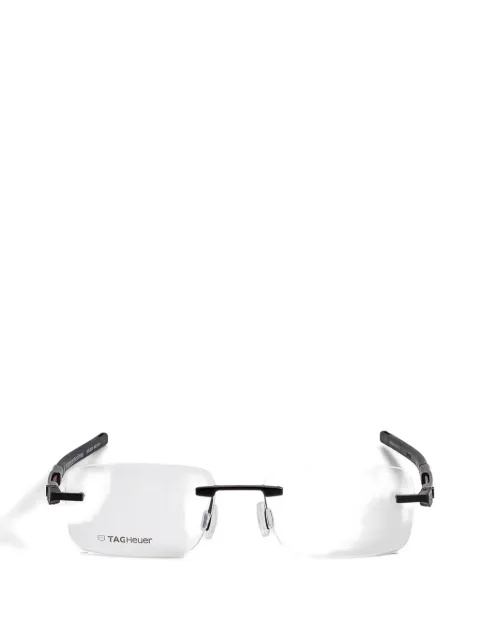 TAG Heuer Bolide Rimless rectangle-frame glasses