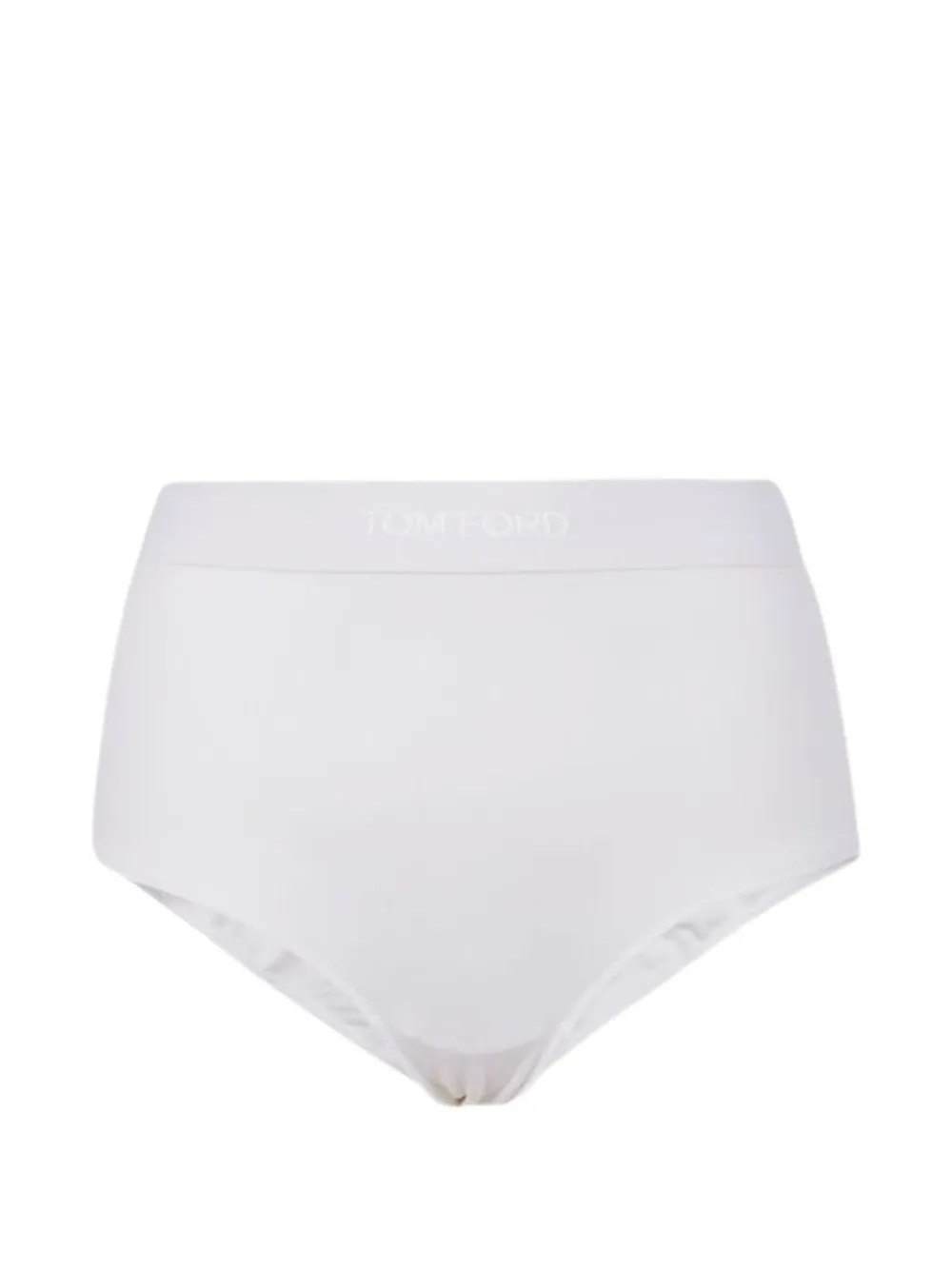 TOM FORD logo-waistband briefs - Bianco