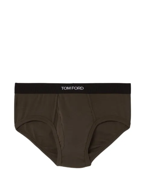 TOM FORD logo-waistband briefs