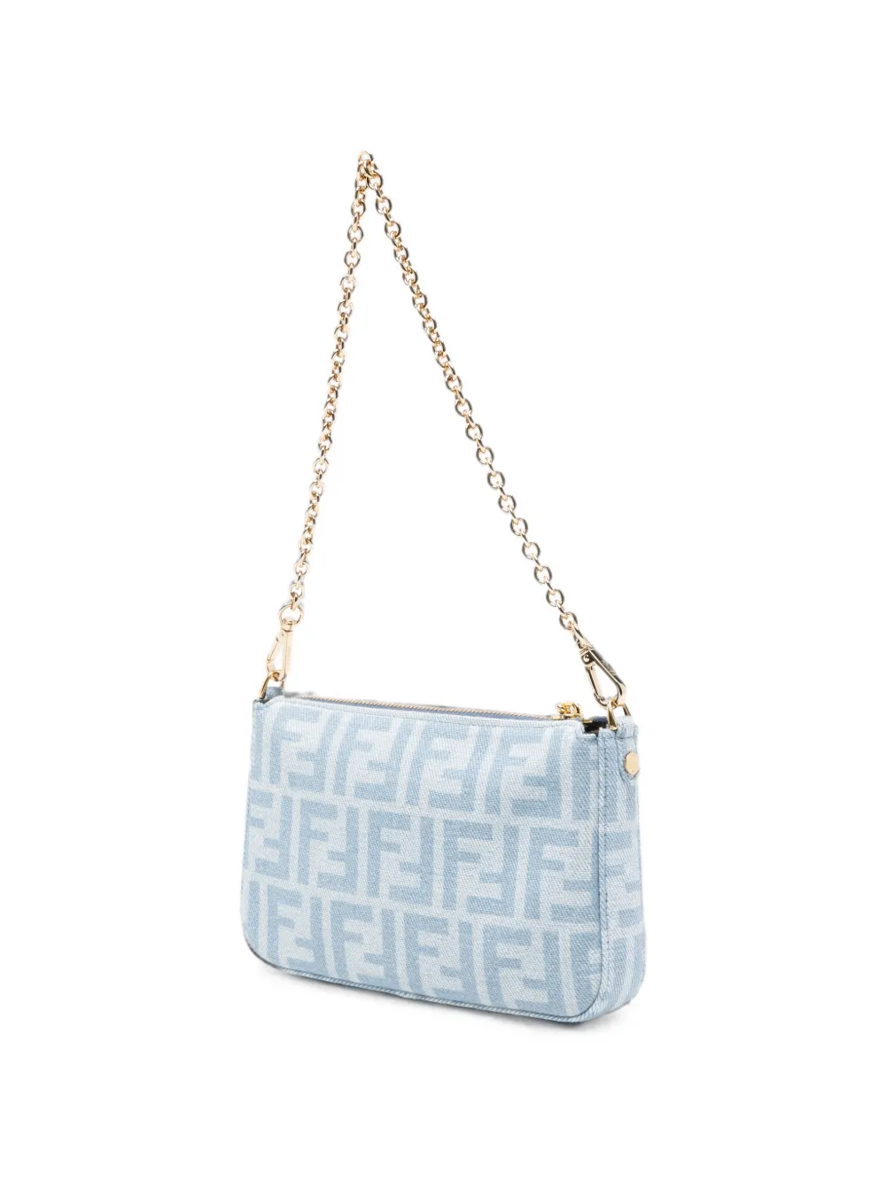 FENDI Baguette buidel Blauw