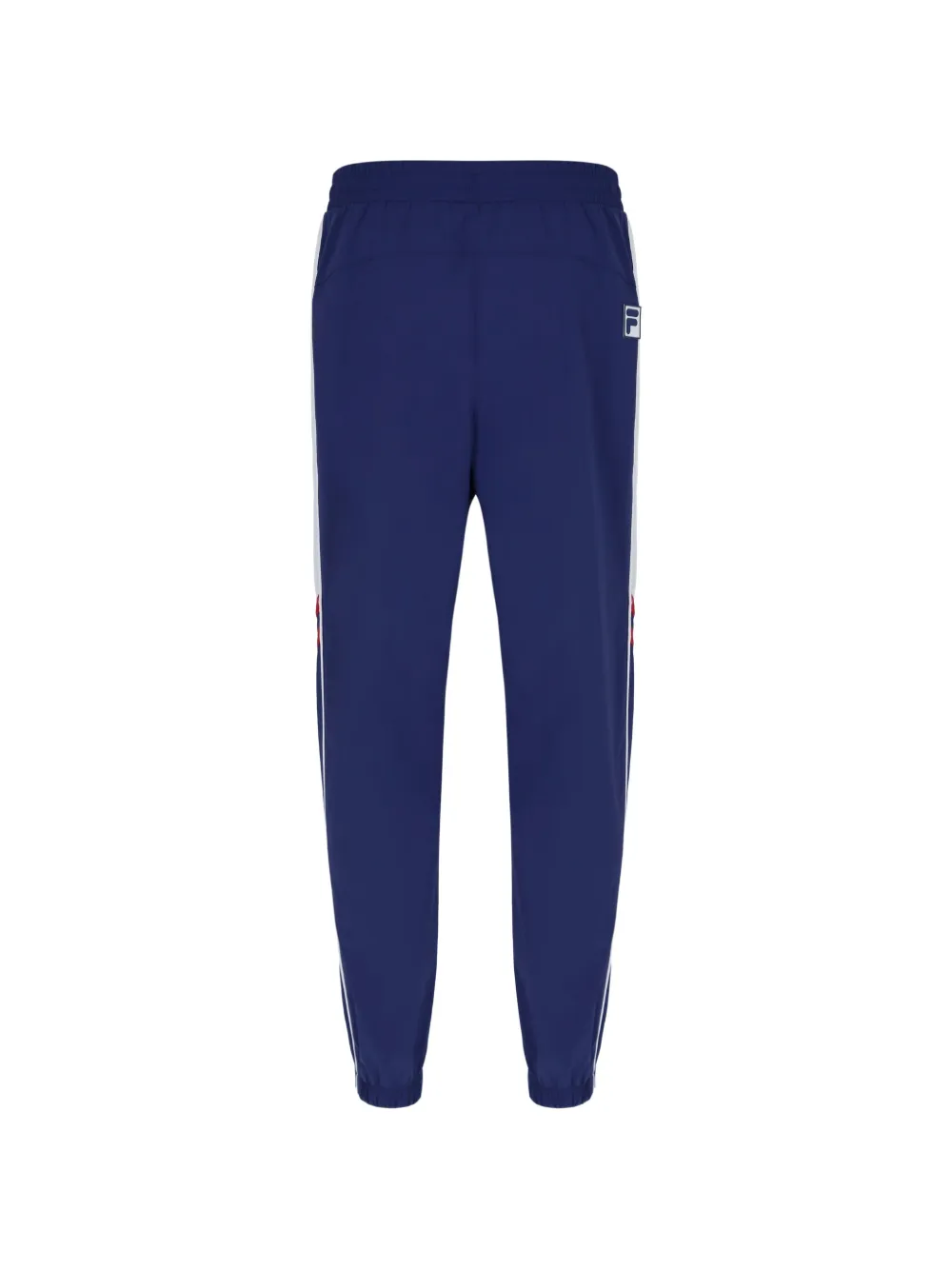 Fila Geweven trainingsbroek met logopatch Blauw