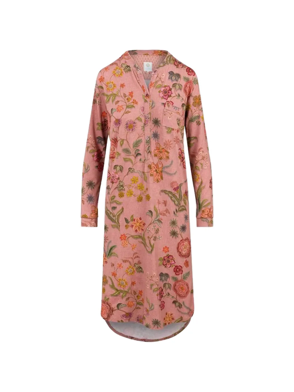 PIP STUDIO Diogo floral-print nightshirt - Rosa