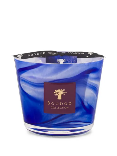 Baobab Collection marbled-effect candle