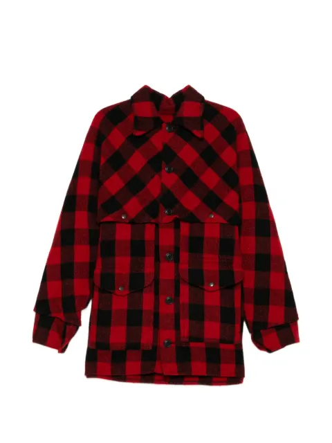 Junya Watanabe MAN X FIlson Garment checked wool jacket