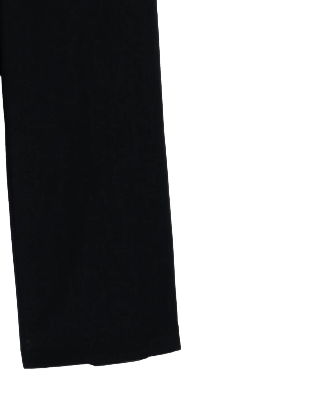 Juun.J Wollen broek met rits Zwart