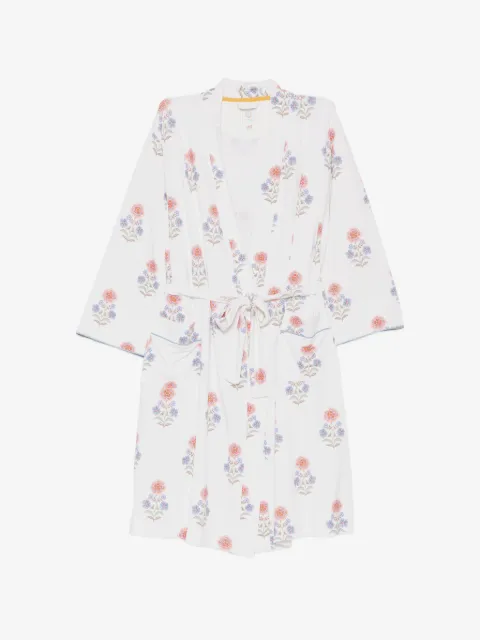 PIP STUDIO floral-print belted dressing gown