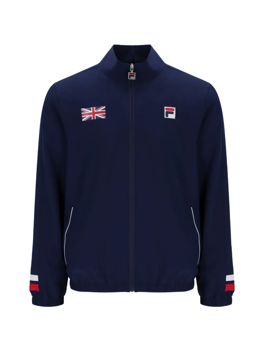 Fila Felpa con logo e zip - Blu
