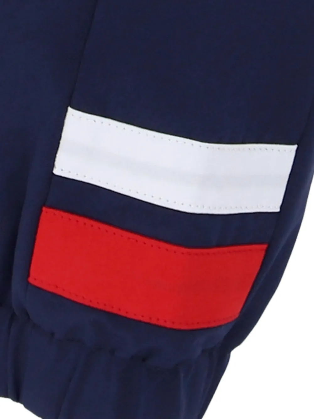 Fila Sweater met logopatch en rits Blauw