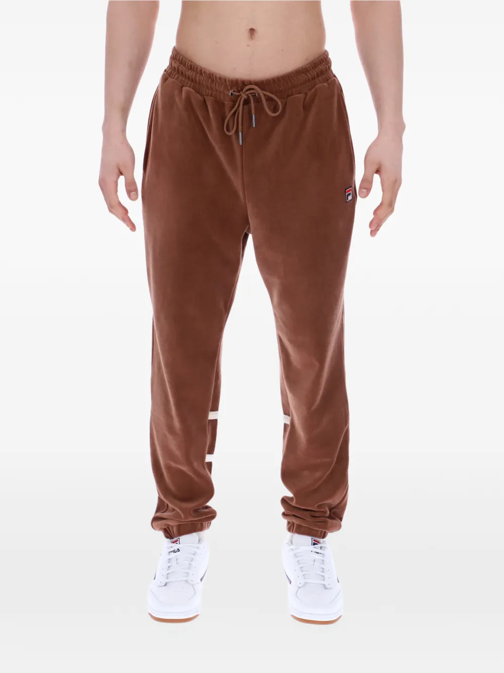 Fila Otello trainingsbroek met contrasterend vlak Bruin
