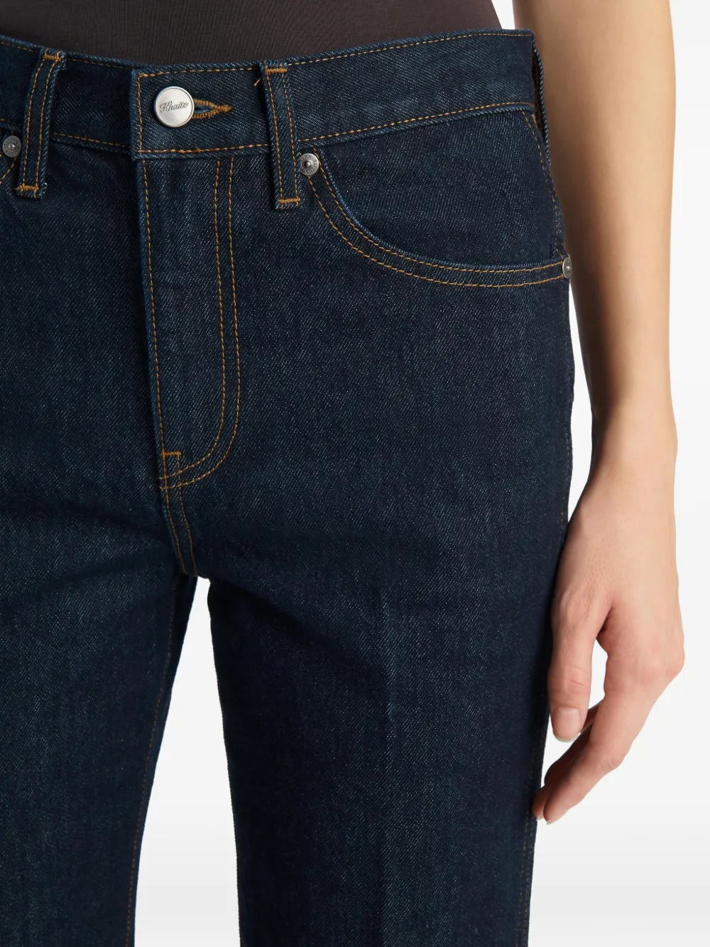 KHAITE Clara jeans Blauw