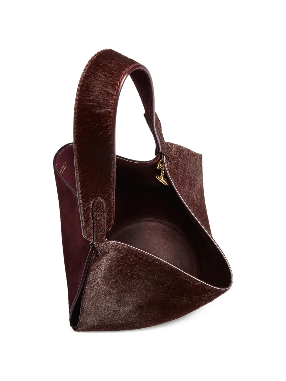 KHAITE Lotus kleine shopper Rood
