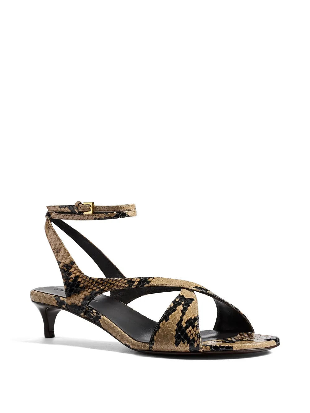 KHAITE Liria sandalen met enkelbandje Beige