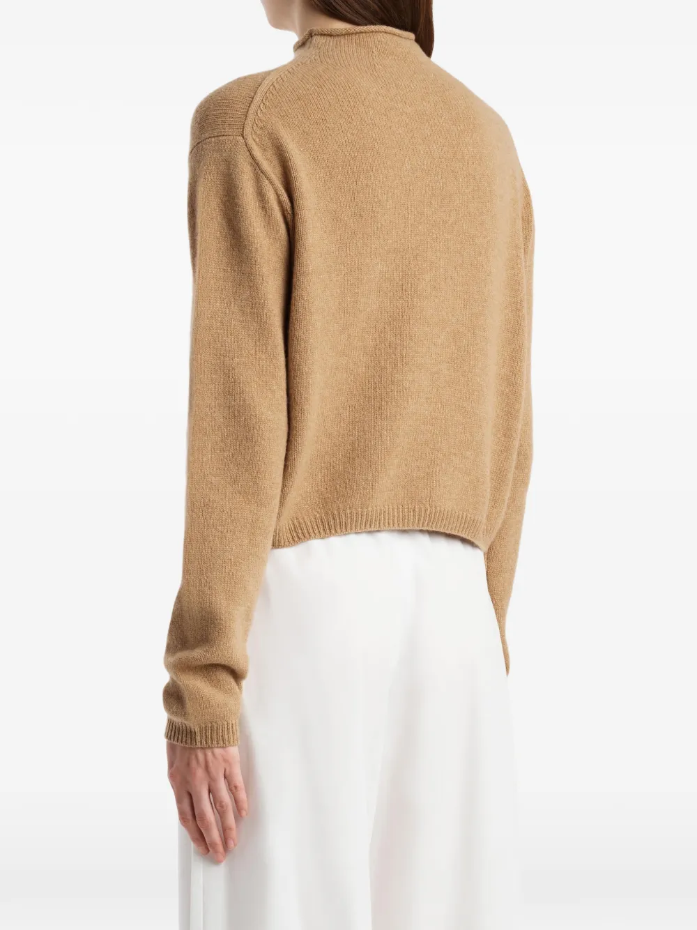 KHAITE Button-up vest Beige