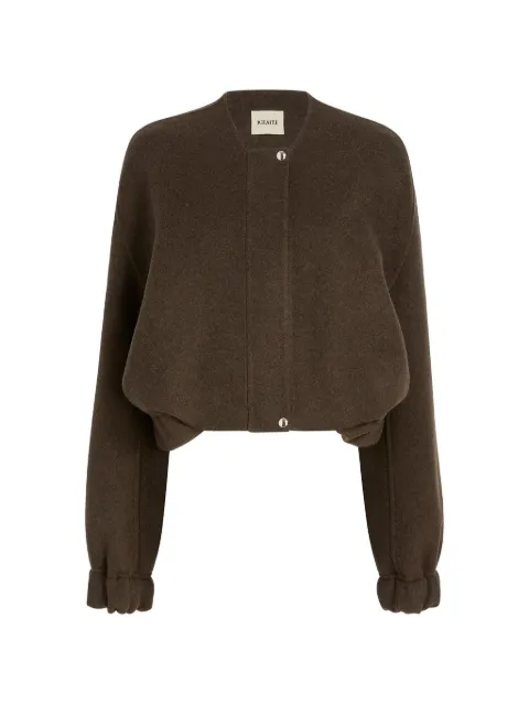 KHAITE veste cordon en mélange d'armée