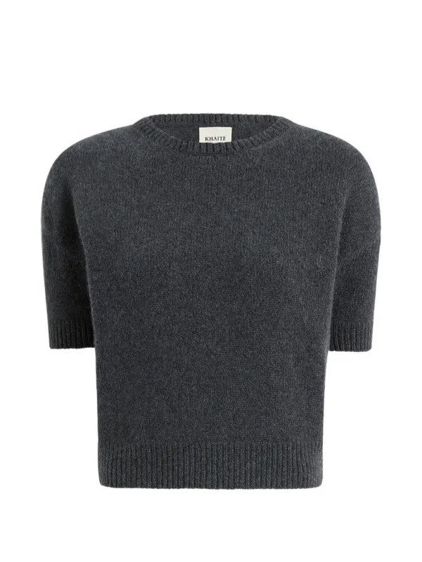 Khaite Golden Sweater in Grey