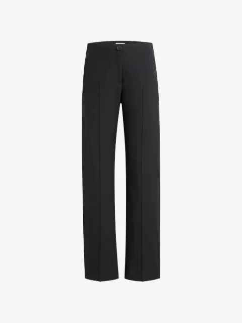 KHAITE Mita broek in zwarte wol