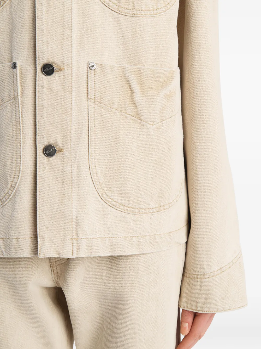 KHAITE Wyatt jack Beige