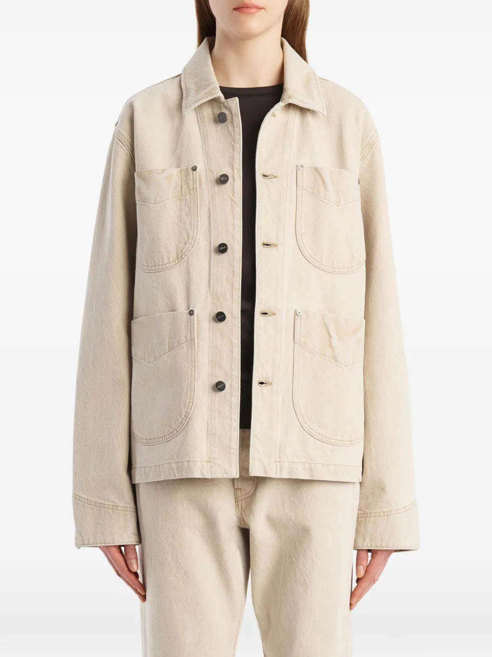 KHAITE Wyatt jack Beige