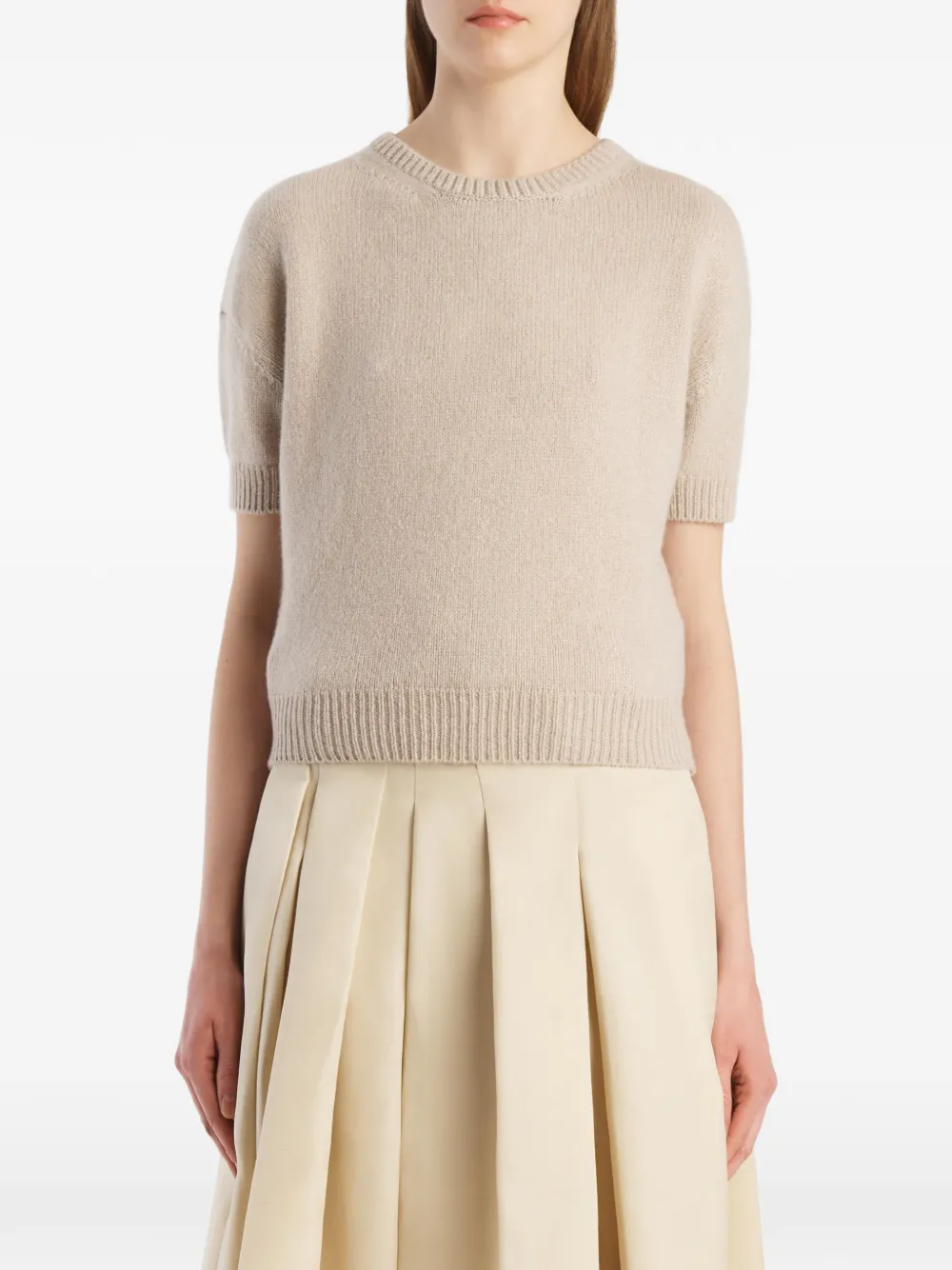  Khaite Jersey Golden - Neutro 