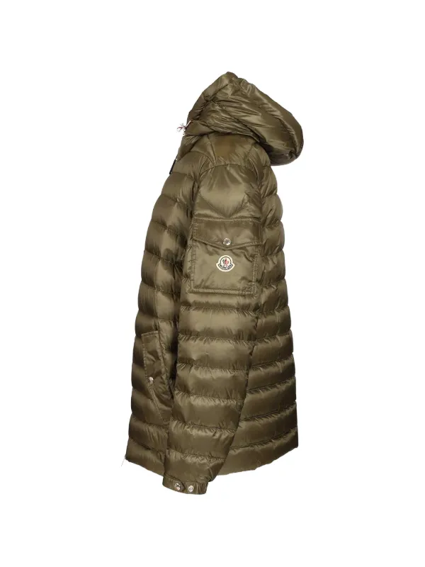 Moncler Oahu Quilted Ripstop Coat | Green | FARFETCH