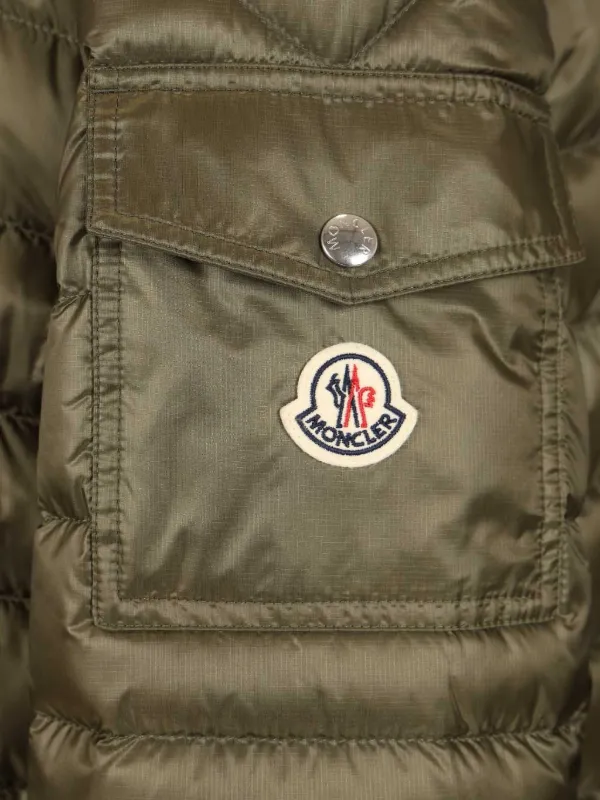 Moncler Oahu Quilted Ripstop Coat | Green | FARFETCH