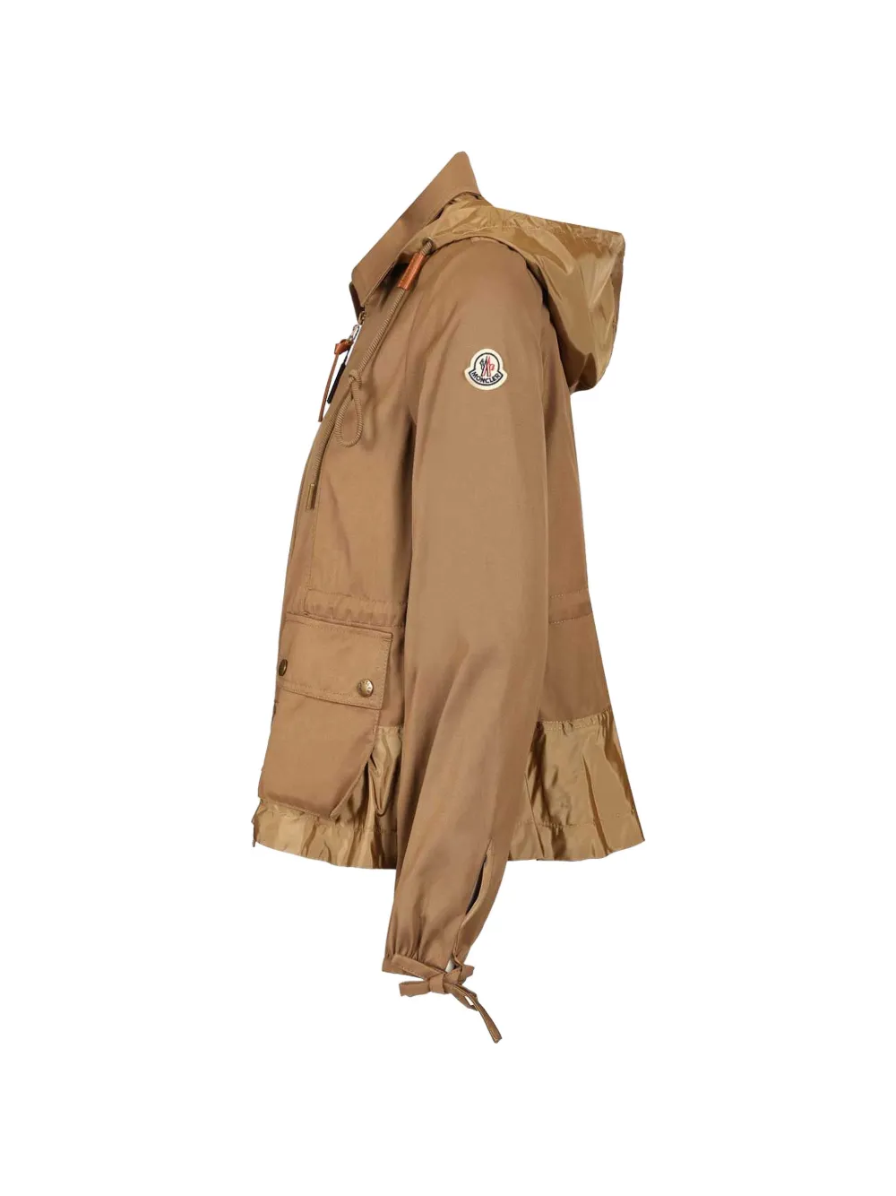 Moncler Adenium jack met capuchon Bruin