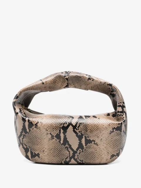 KHAITE medium Olivia snake-effect tote bag