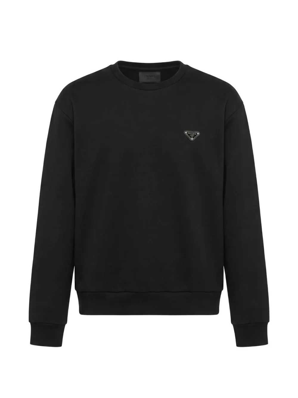 Prada Technical crew-neck sweatshirt - Nero