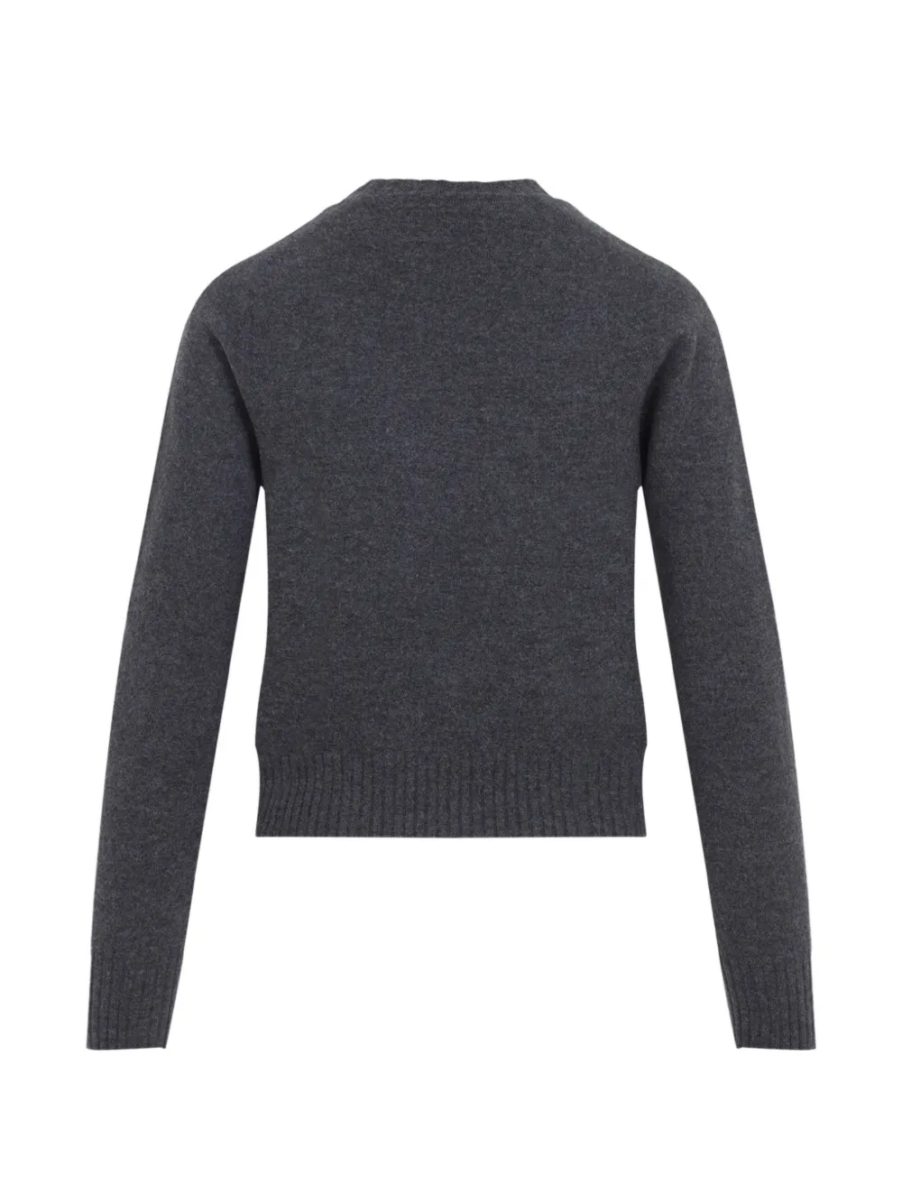 Jil Sander Wollen trui met ronde hals Grijs