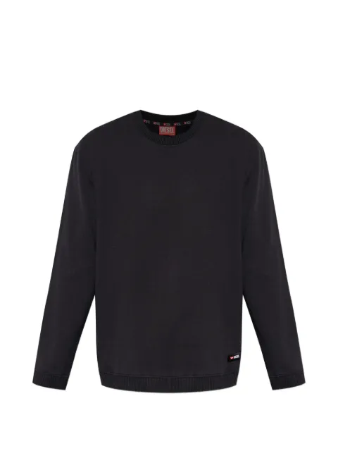 Diesel sudadera Willy-D-Core con logo