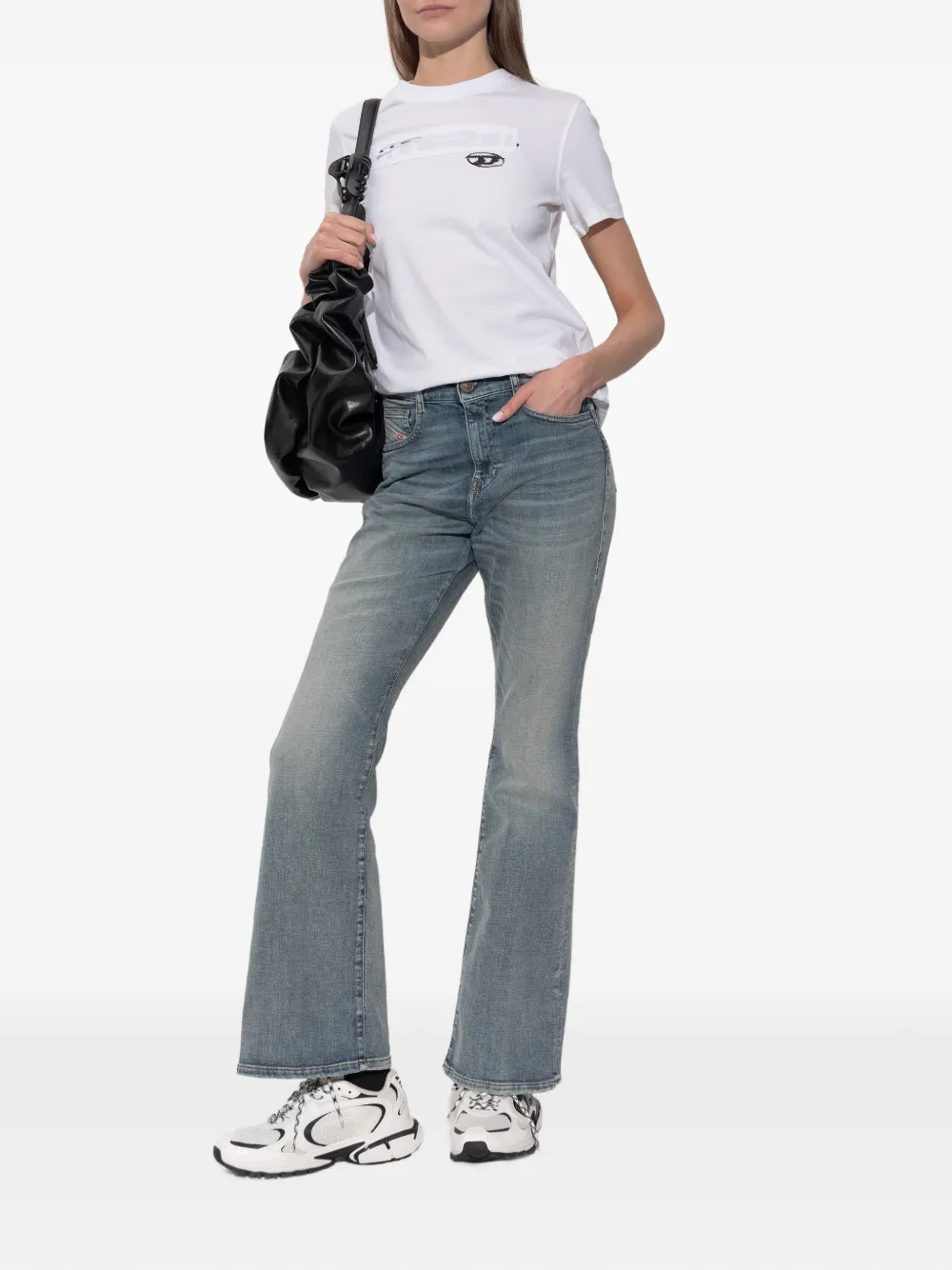 Diesel 1973 D-Partt bootcut jeans Blauw