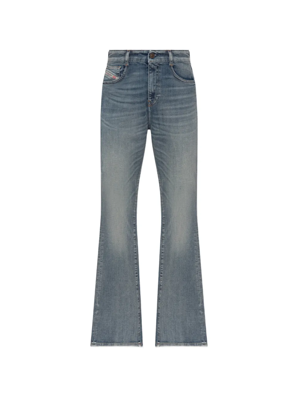 Diesel 1973 D-partt Bootcut Jeans In Blue