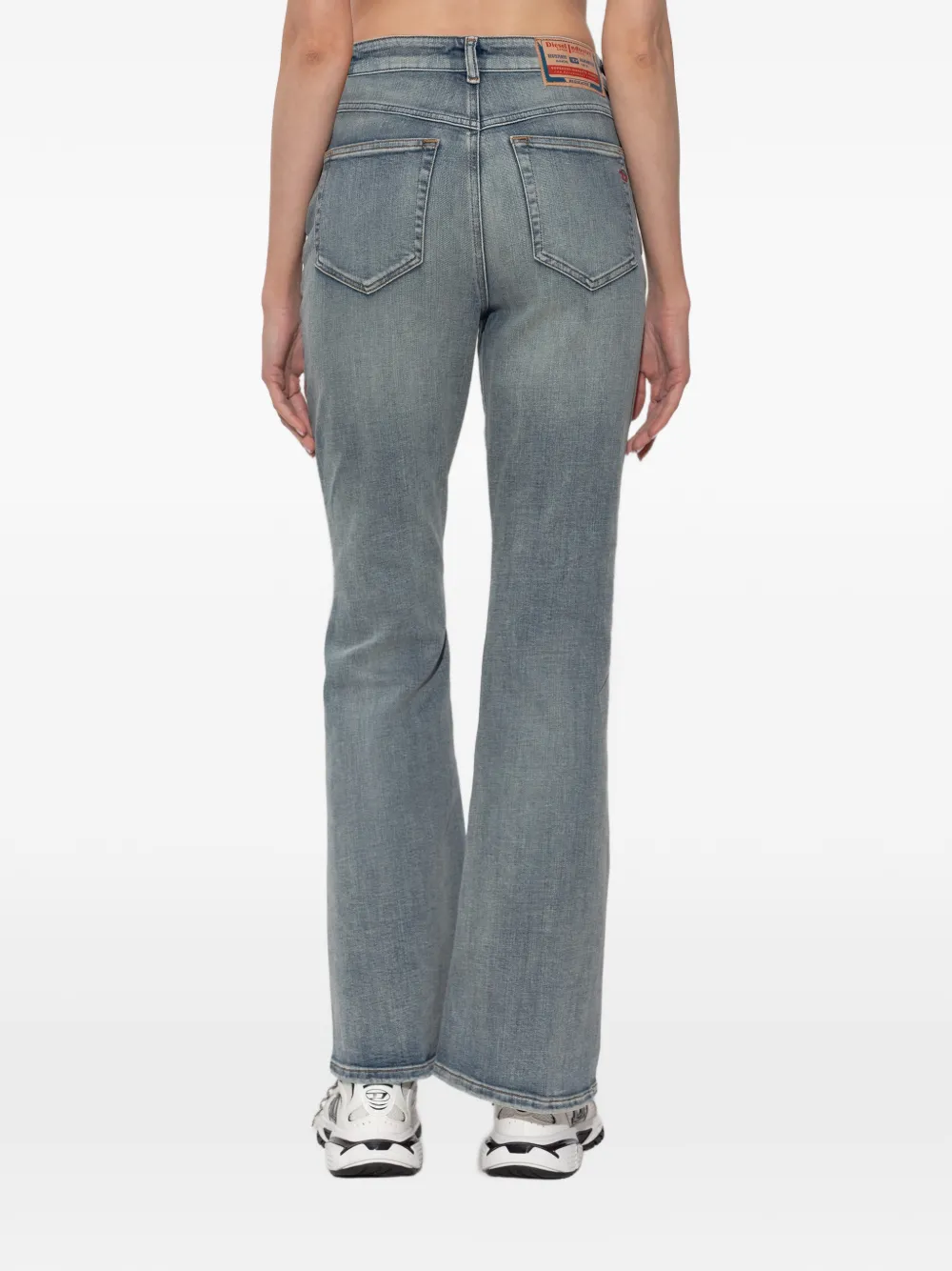 Diesel 1973 D-Partt bootcut jeans Blauw