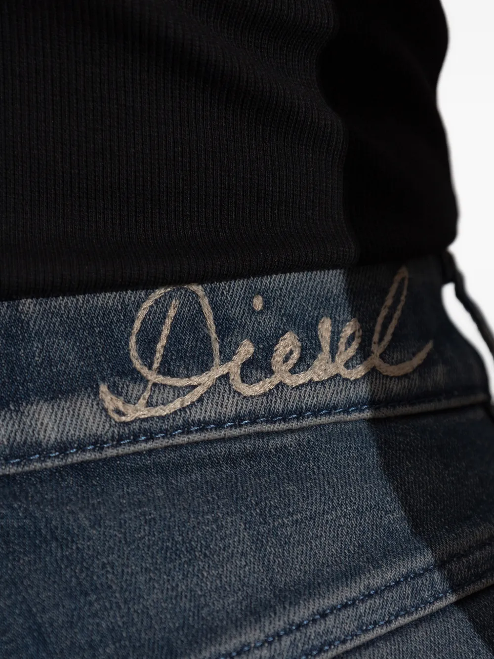 Diesel 1973 D-PARTT flared jeans Blauw