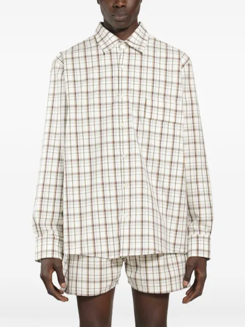 BRYAN JIMENÈZ check-pattern shirt
