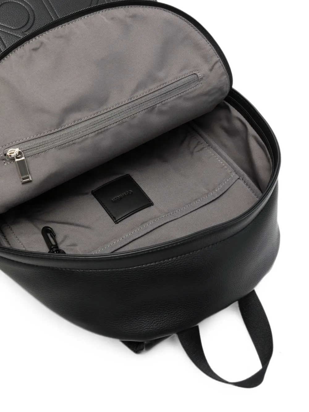 Calvin Klein Rugzak met logo-reliëf Zwart