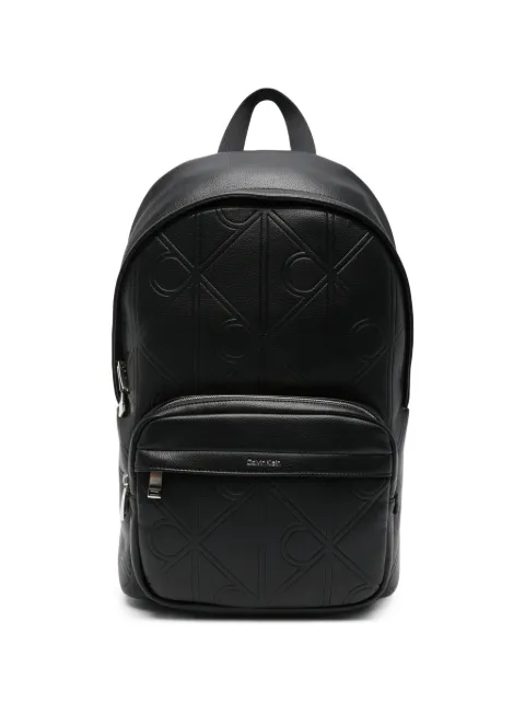 Calvin Klein logo-embossed backpack