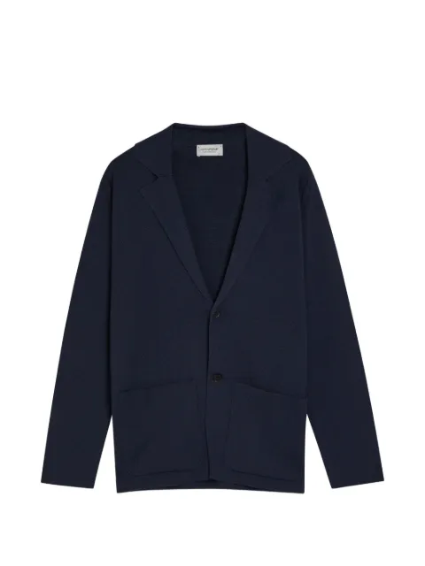 John Smedley cárdigan Narah con solapa de muesca