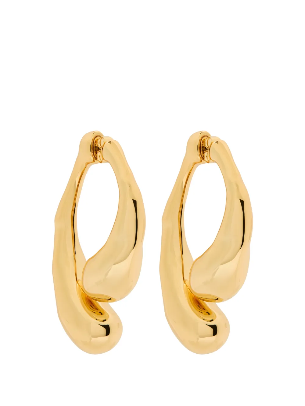 Alexis Bittar Molten drop earrings - Oro