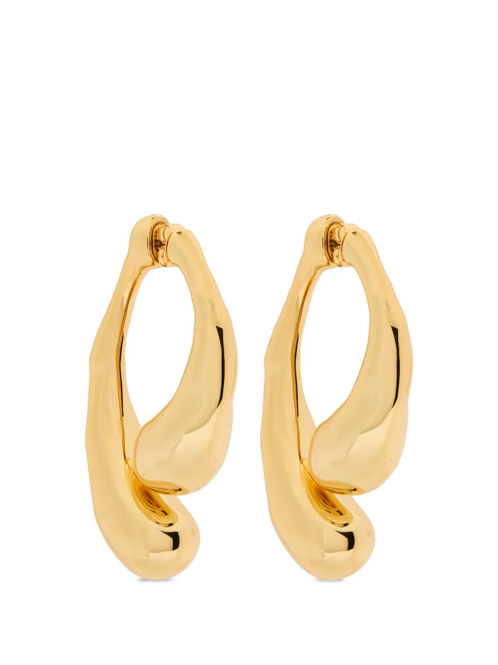 Alexis Bittar Molten drop earrings - Oro