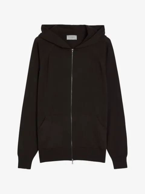 John Smedley Carty zip-up hoodie