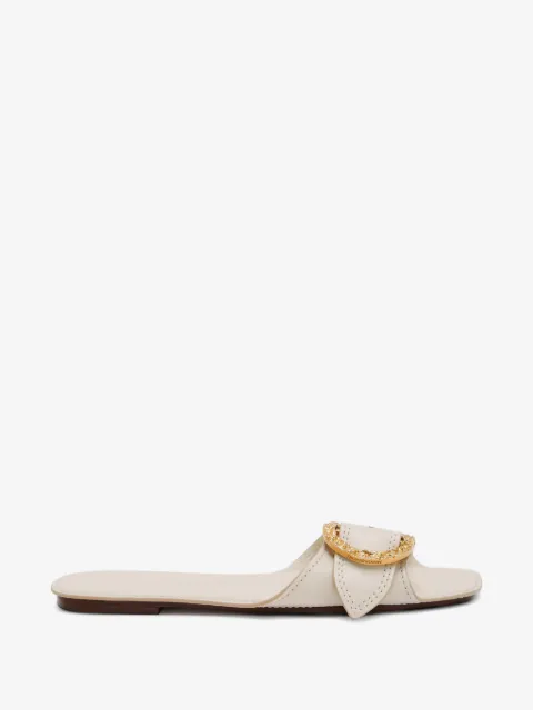 ZIMMERMANN Solena buckle-detail square-toe sandals