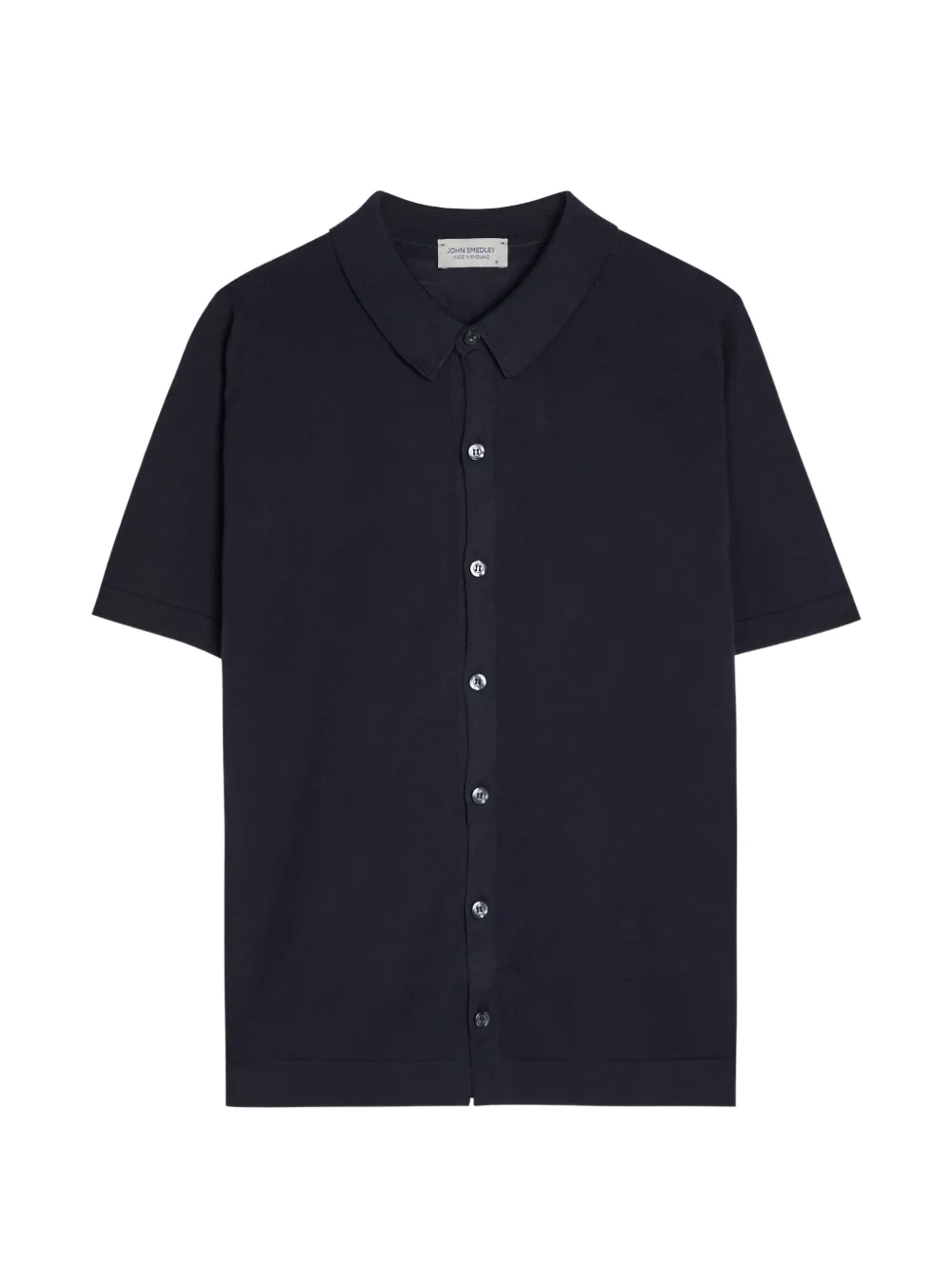 John Smedley Folke short-sleeve polo shirt - Blu