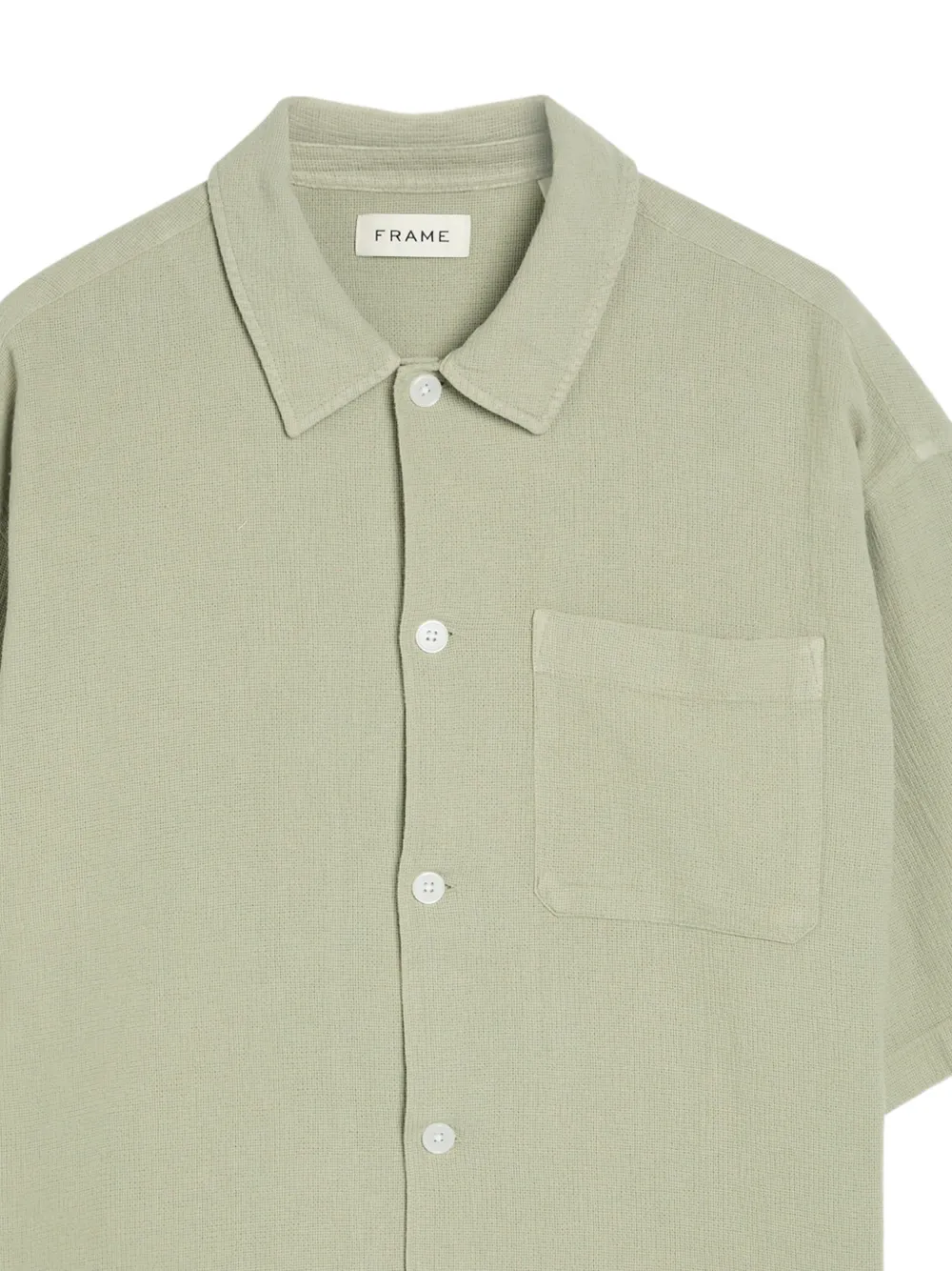  Frame Camisa Con Bolsillo - Verde 