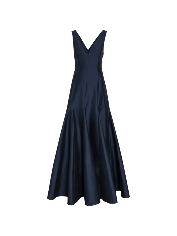 bernadette blue dress Aure V-neck Maxi | The one
