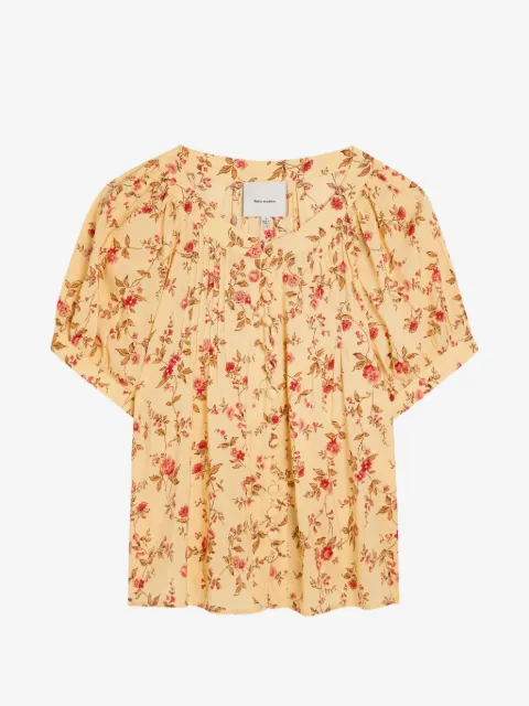 Reformation Blusa Calia com estampa floral